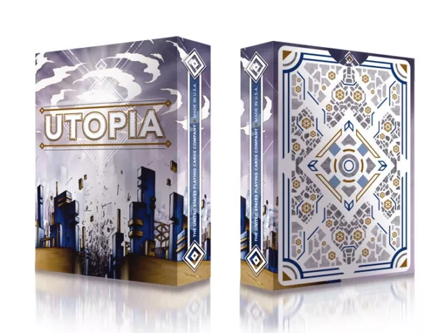 Utopia Deck Playing Cards by Card Experiment Made By Bicycle Playing Cards New