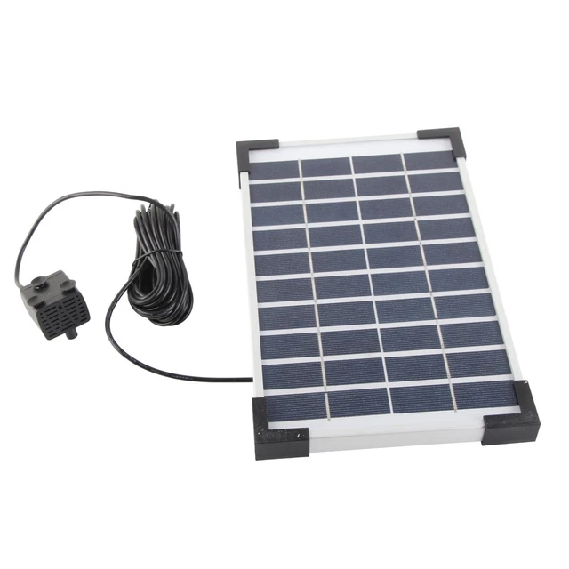 Solar Fountain 10V Dry Operation Protection Solar Water Pump For Fish Tank