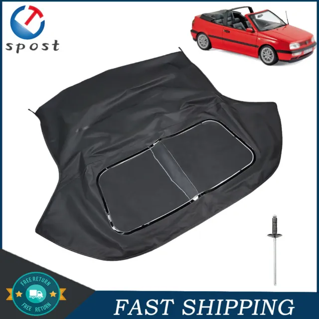 NEW Convertible Soft Top Compatible Replacement For 1995-01 Volkswagen Golf