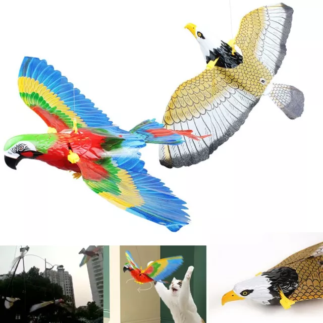 Pet Supplies Flying Bird Simulation Bird Toy Interactive Cat Toys Electric