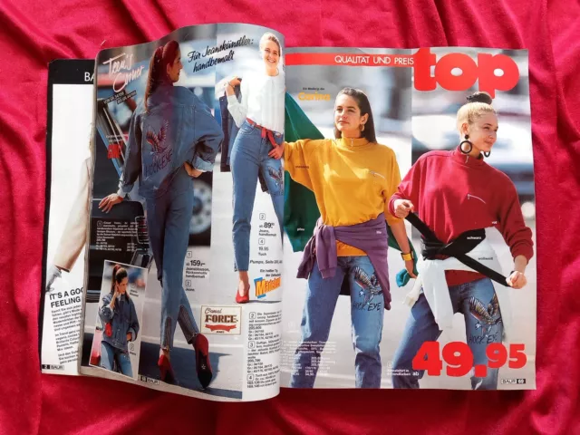 BAUR Katalog Herbst Winter 1989 / 1990 - vintage Versandhauskatalog #A221 2