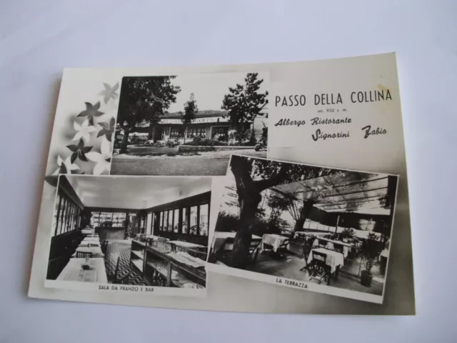 Pistoia - Passo della Collina Albergo Ristorante Signorini Fabio - non sp f. g.