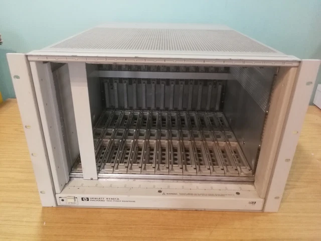 HP/Agilent E1401A taglia C VXI, mainframe ad alta potenza, 13 slot