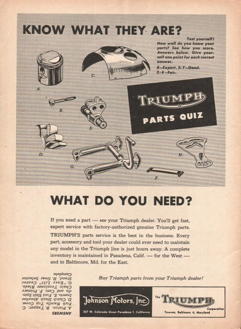 1960 triumph motorcycle