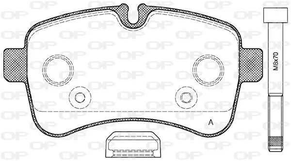 JEU DE 4 PLAQUETTES DE FREIN IVECO DAILY IV CAMION PLATE-FORME/CHâSSIS 50C15