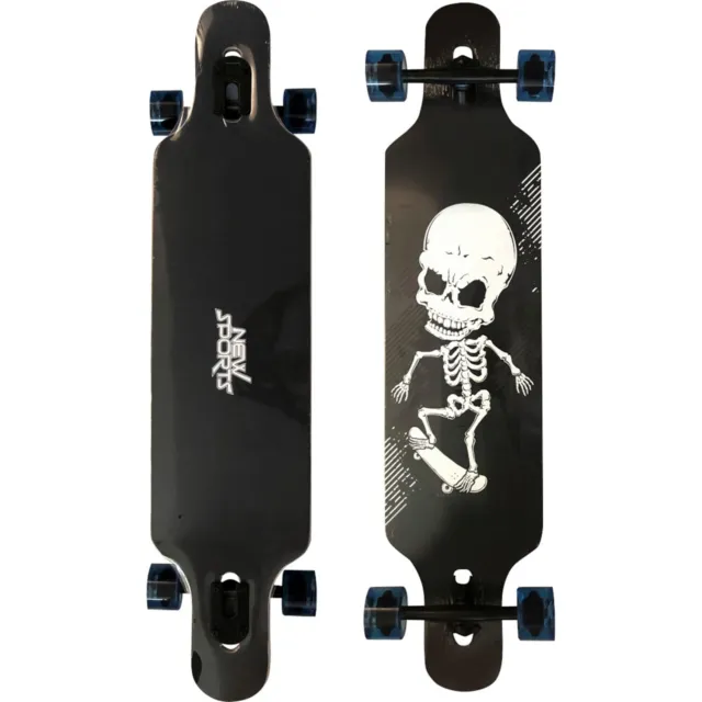 Vedes 73422922 New Sports Longboard Skull