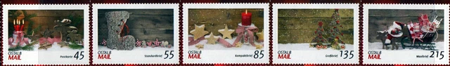 Deutsche Privatpos - Ostalb Mail - Weihnachten 2015, postfrisch