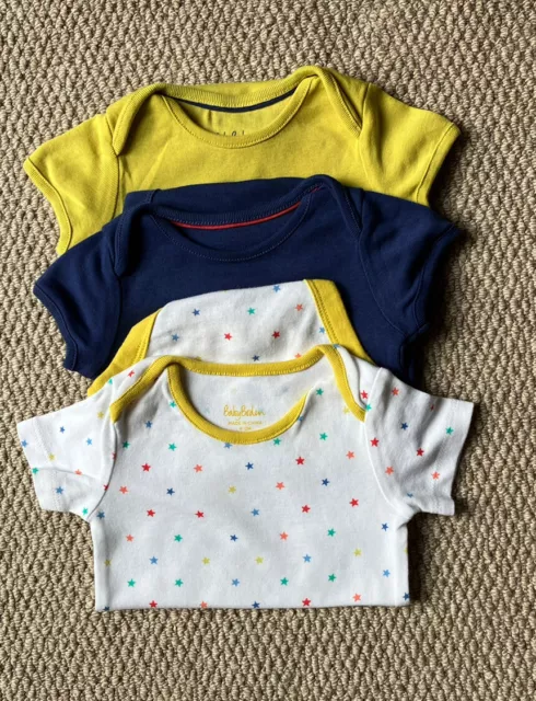 Baby Boden Bodysuits 9-12 Months, BNWOT, Short Sleeve, Bundle of 3 Vests
