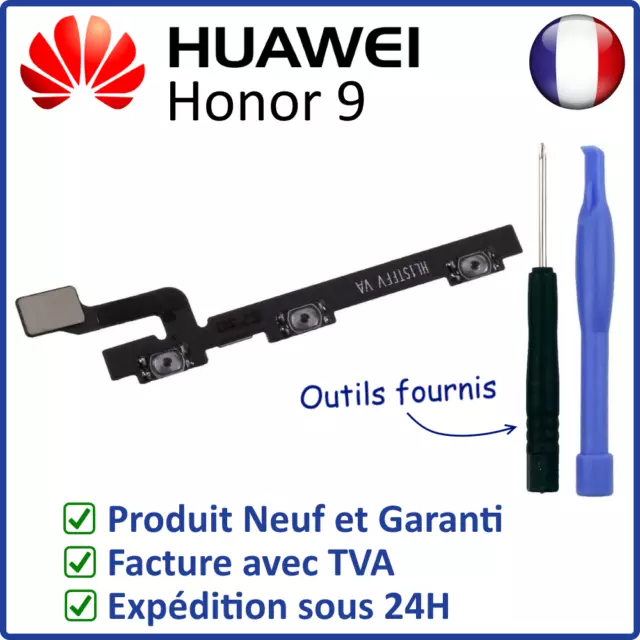 Nappe Interne Des Boutons Touches Power On Off Et Volume + - Du Huawei Honor 9