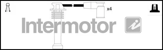 HT Leads Ignition Cables Set 83070 Intermotor 1092379 1114743 1114744 1114745