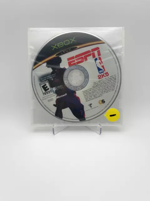 ESPN NBA 2K5 (Microsoft Xbox, 2004) DISC ONLY