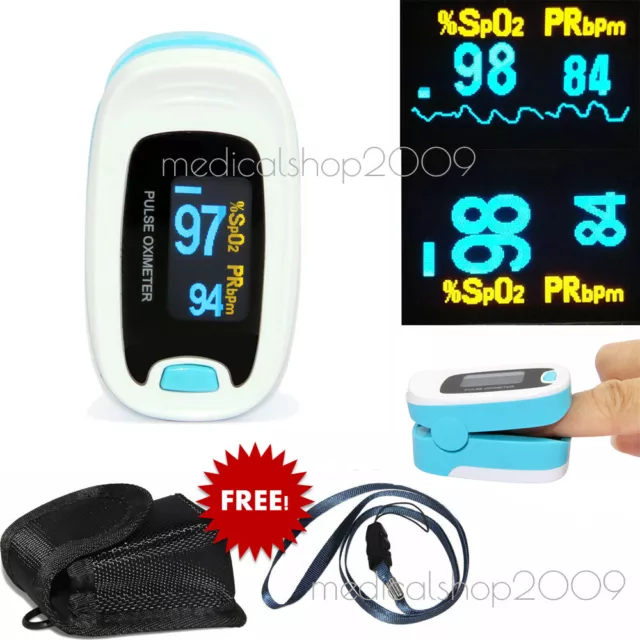 oxymètre de pouls/Finger pulse oximiter SPO2&PR CE+FDA Approved pulse oximeter