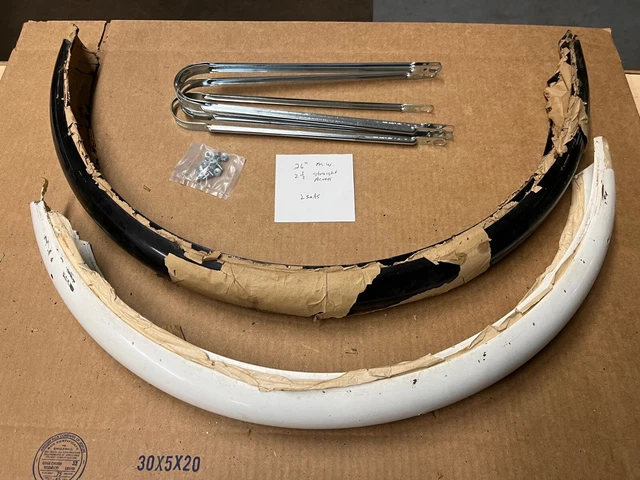 Vintage McCauley 26" Middleweight Tire Fender Set Schwinn Monark Columbia & NOS Vintage McCauley 26" Middleweight Tire Fender Set Schwinn Monark Columbia & NOS