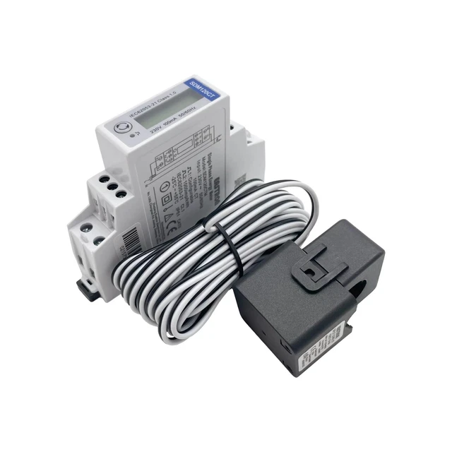 SINGLE PHASE EASTRON Energy Meter SDM120CT with Current Clamp 100mA Mid ...