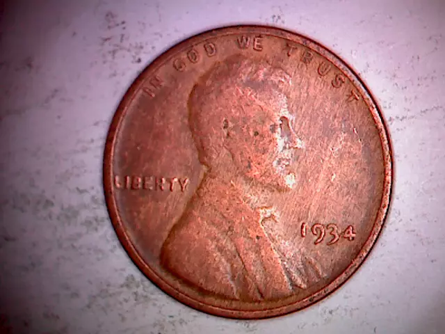 1925 1926 1928 1930 S 1934 1937 Old Lincoln Wheat Head Pennies Circulated. F7P 9