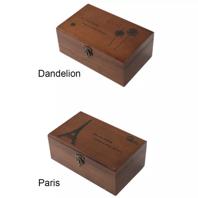 Needle Thread Storage Case Wooden Box Sewing Kit Box Sewing  Storage Case 3