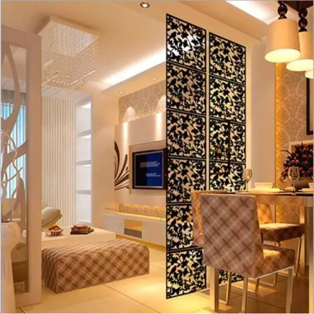 12x Hanging Room Divider Screen Partition Wall Panel Privacy Living Room DIY