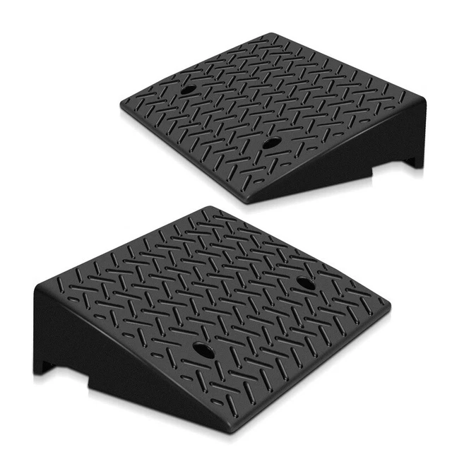 Bordsteinrampe Aus Gummi - 50x22cm Für Einfahrten