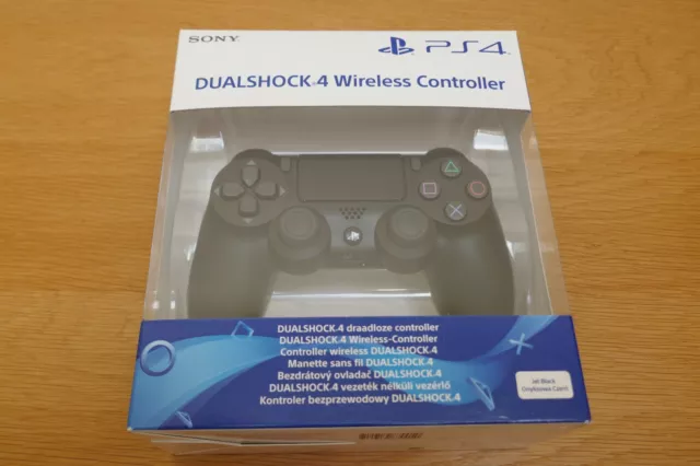 GENUNIE SONY PLAYSTATION 4 Dualshock PS4 Wireless Controler (BLACK) New & Sealed