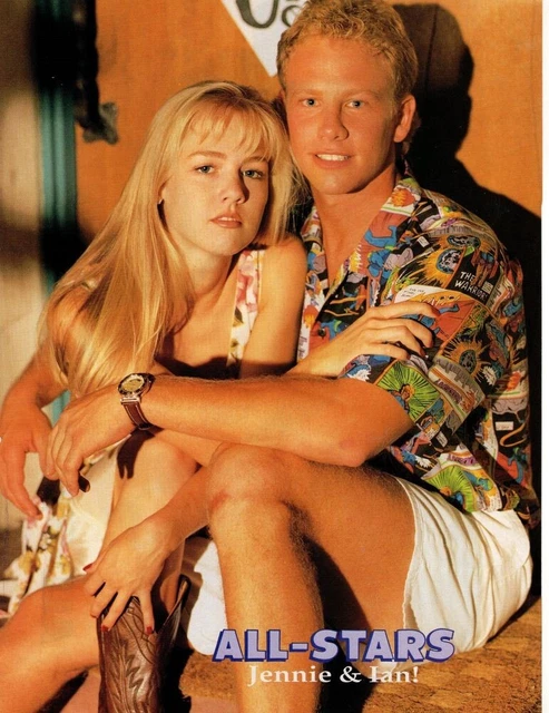 Jennie Garth Ian Ziering pinup Jason Priestley Shannen Doherty photo picture pix