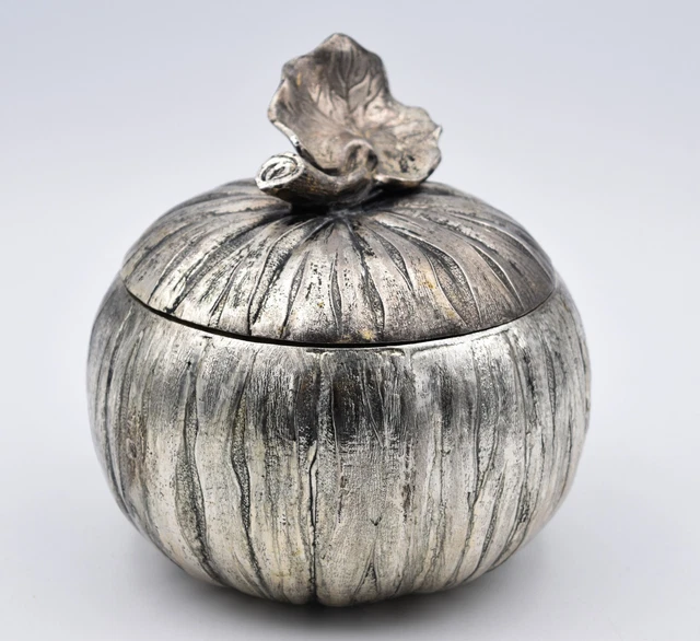 Seau à Glace En Argent Signé Mauro Manetti (1980) - Hauteur 26 Cm - Vintage Années 70