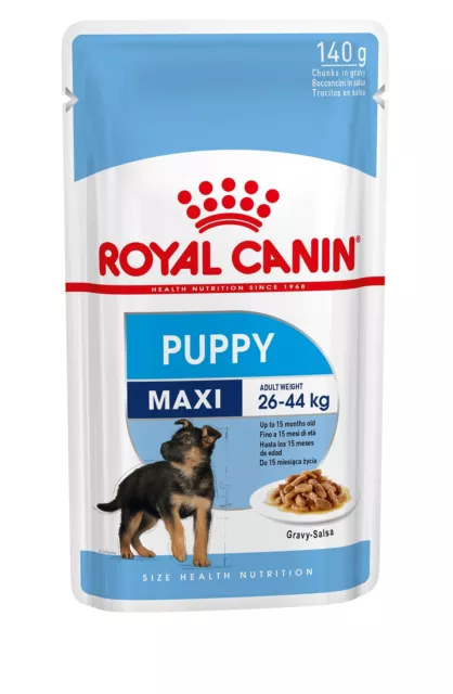 Maxi cachorro en comida húmeda gravy, 140 g