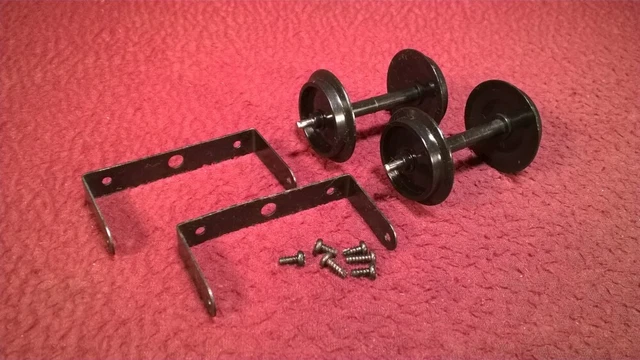 G Bachmann #425 Woodside Bobber Caboose - Wheels W/ Metal Mount Frames