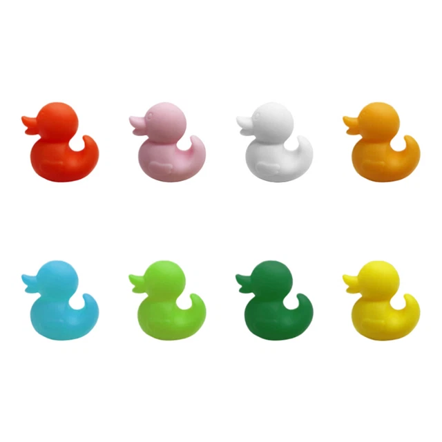 8 PCS TABLE Cable Holder Cute USB Duck Wire Fixer Organizer Charging