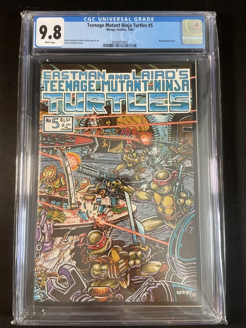 Teenage Mutant Ninja Turtles #5 CGC 9.8 TMNT Mirage Eastman Laird HUGE Auction