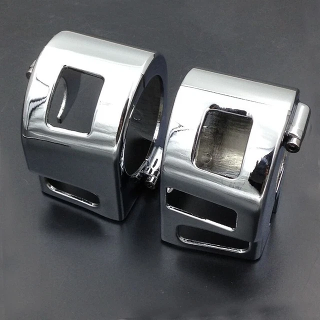 Fit For Yamaha V-Star 650 Kawasaki Vulcan 1500/1600 Chrome Switch Housing Cover