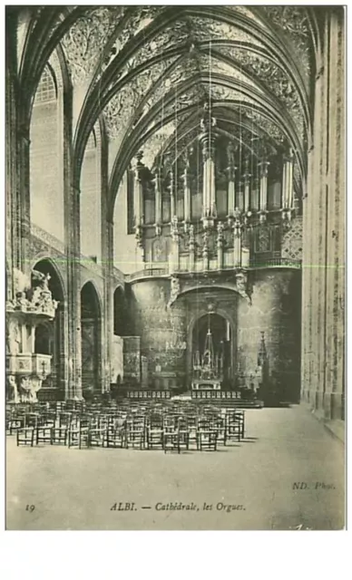 MUSIQUE.n°4451.ORGUE.ALBI.CATHEDRALE.LES ORGUES