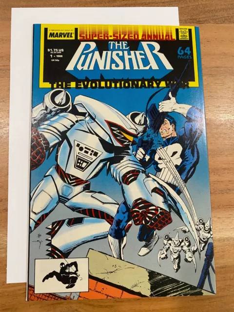 The Punisher Annual #1 1988 The Evolutionary War Blevins Texeira Marvel MCU