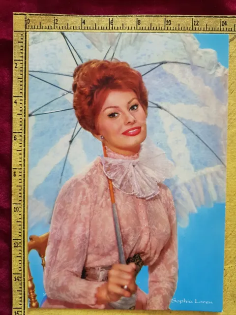Sophia Loren N 265 Artisti Di Sempre Cartolina Postcard Carte Postale  #S1
