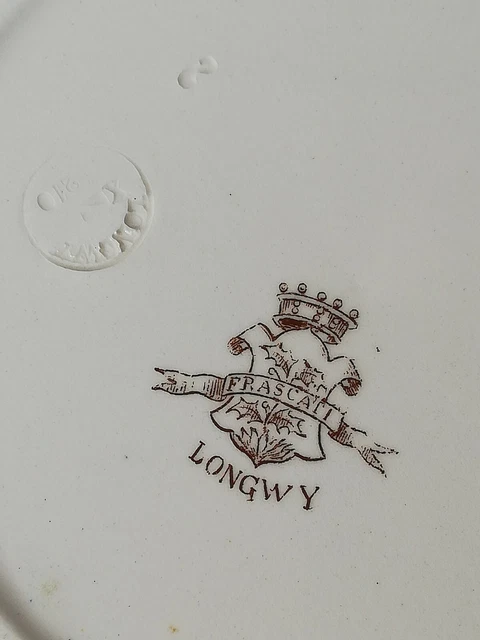 Service Ancien Longwy/vaisselle Longwy/Ceramique francaise/old French ceramic 8