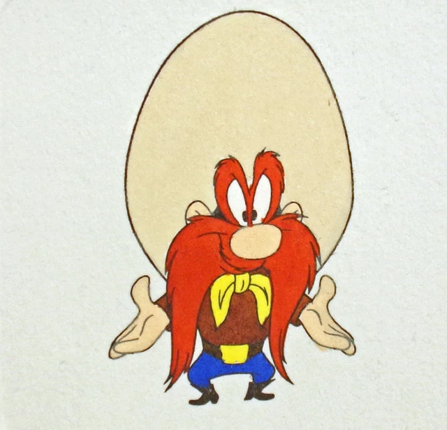 Yosemite Sam Ltd Ed Etching Warner Brothers Looney Tunes unframed 7.5x7.5 OBO