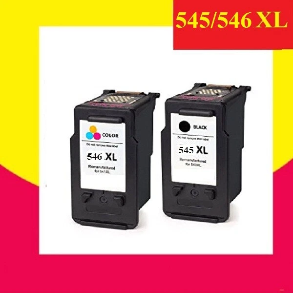 Cartucce Compatibili Canon Pixma MG 2550 2550s 2555 2555s PG545 CL546 Pg CL XL