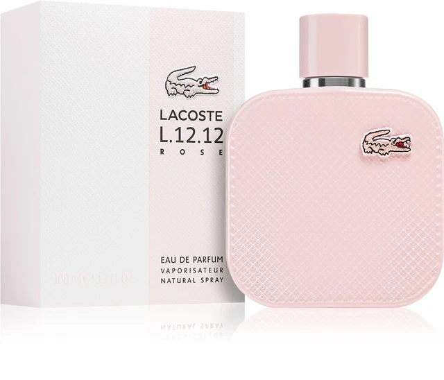 Eau de Parfum " EAU DE  LACOSTE L12.12 ROSE POUR ELLE" 50 ML. Neuf/Blister.
