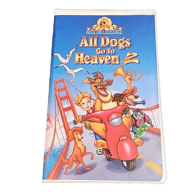 All Dogs Go To Heaven 2 1996 Vhs ALL DOGS GO to Heaven 2 (VHS, 1996, MGM/UA Home Video) Clam Shell