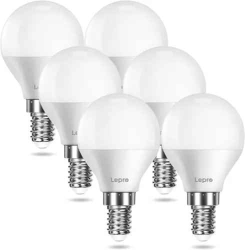 Lepro E14 LED Light Bulb, Small Screw 4.9W 470lm, 40W Equivalent...