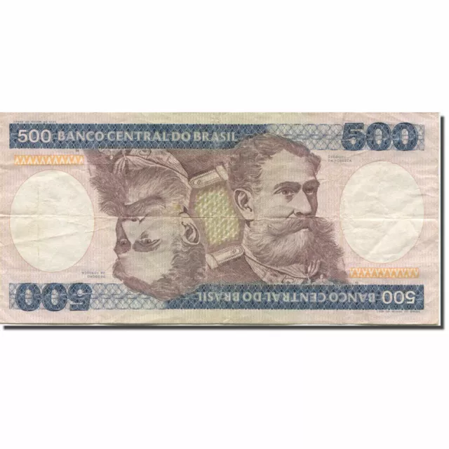 [#607307] Billete, 500 Cruzeiros, 1981, Brasil, Undated (1981), KM:200a, BC