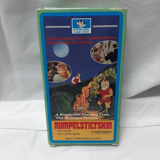 RUMPELSTILTSKIN (1987) VHS RARE Vintage School Film / Movie 10.