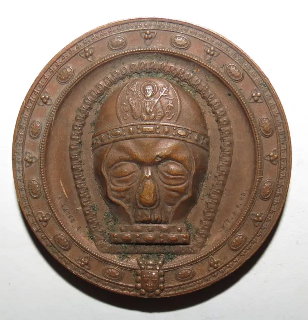 Rare et superbe médaille par Lavée Amiens - Bronze - 33,4g - 41mm
