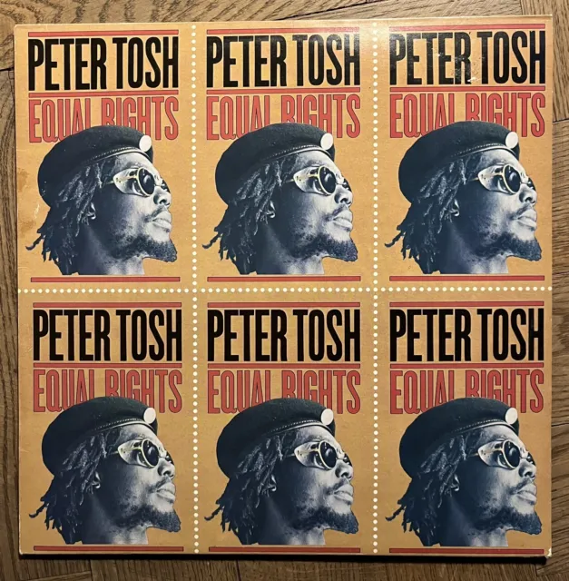 PETER TOSH -Equal Rights CBS 81937 Vinyl Schallplatte