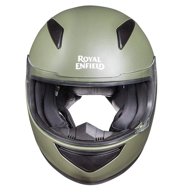 Royal Enfield Motorcycle Full Face ISI DOT ECE Certified Helmet Battle For Mens