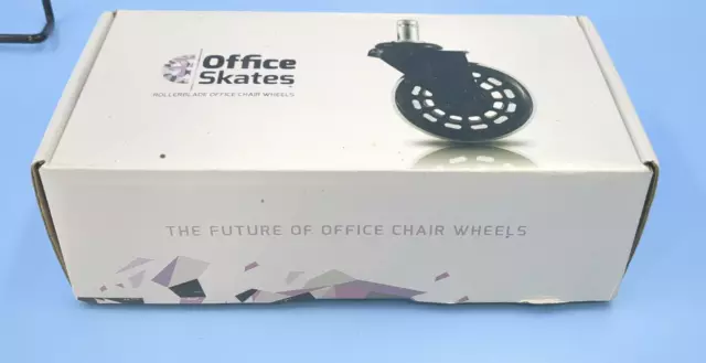 Office Skates Rollerblade Office Chair Caster Wheels Set of 5 Universal Stem
