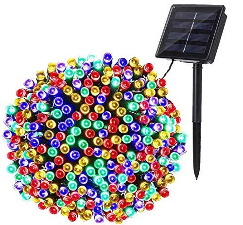 BrizLabs Guirlande Noël Solaire 20M 200 LED Guirlande Lumineuse Solaire Extér...