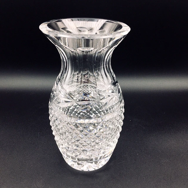 WATERFORD CRYSTAL GLANDORE 7inch Flared Vase Ireland 29.97 PicClick