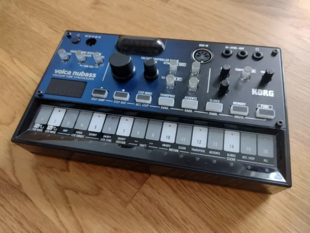 KORG Volca Nubass Analoger Synthesizer