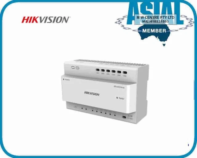 Video Intercom Distributor HIKVISION DS-KAD706Y-P GEN 2 2 WIRE Intercom, Video/Audio Distributor ...