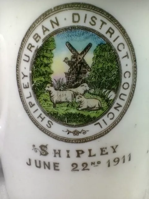 1911 Shipley Urban District Council George V Coronation Mug Cup